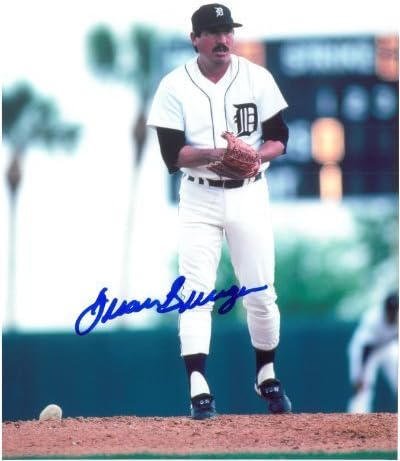 Juan Berenguer Autografirani Detroit Tigers 8x10 Fotografija 4