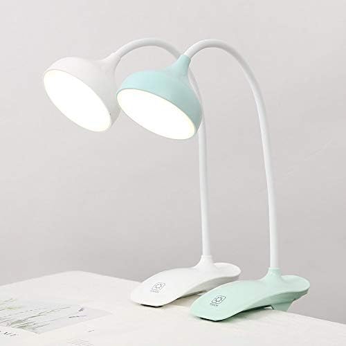 Yuanflq Clip svjetiljka LED stolna svjetiljka Svjetla Podesiva guska s USB lampicom, zaštita za oči za oči za dom, ured, računalo,