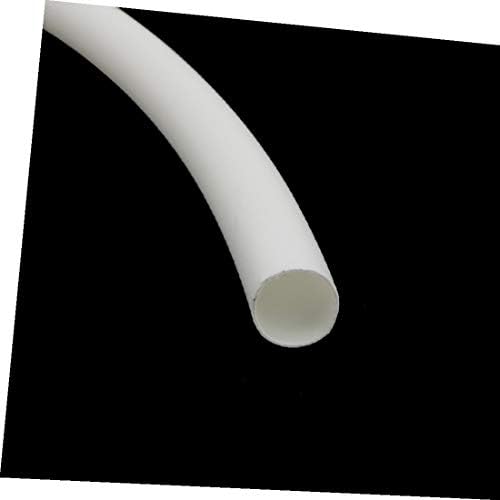 X-DERE 5M duljina 7,9 mm unutarnja dia poliolefin deblji izolacija toplina za toplinsku cijev omota bijela (5 m di lunghezza 7,9 mm