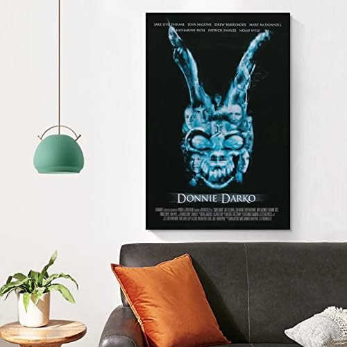 Qlazo Donnie Darko 2001 Filmski plakat Art Print zid plakat platno slikanje slike dnevna soba Dekor Home 12x18inch