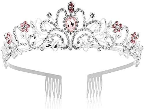 nakit za kosu kruna tijara za žene 1pcs ručno izrađena kristalna kruna princeza s rhinestones tijara za djevojčicu model za rođendan