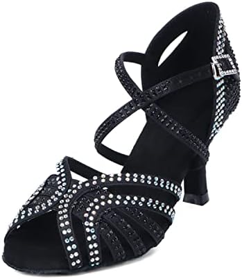 Fukzte plesne cipele za plesne sobe Žene latino salsa prakticijske cipele Plesačice Plesne cipele
