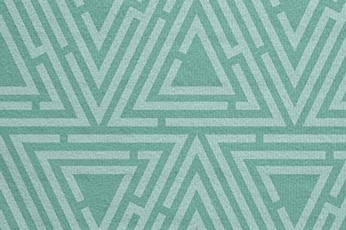 Ambsonne Abstract Yoga Mat ručnik, moderni stil minimalistički boho aztec trian-geometrijski trokut, hipster, ne klizajući znoj koji