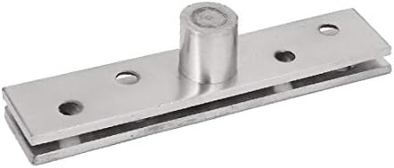 X-DREE 95X20X23 mm Metal od 360 stupnjeva vrata okretnog šarki srebrni ton (95x20x23mm metal 360 Grados puerta pivote bisagra tono