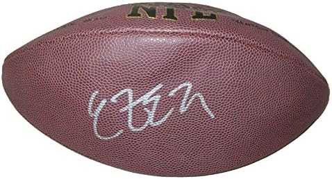 Ezekiel Elliott Autographid Wilson NFL Football, Dallas Cowboys, Ohio State Buckeyes, NFL Draft, Pro Bowl