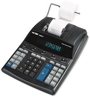 Victor 1460-4 Extra teški kalkulator za ispis, crni/crveni ispis, 4,6 linija/sec