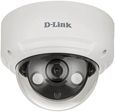 D-LINK BIGILANCE 4 Outdoor Poe Dome Security Camera, H.265, IP66, IK10, Detekcija pokreta i noćni vid, Network System za nadzor poslovnog