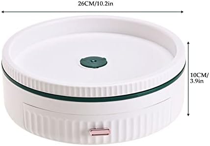 Fizzoqi 360 rotirajuća začina začina polica za kuhinjski ormarić za odlaganje kante za ormariće Organizator gornji gornji rotacijski