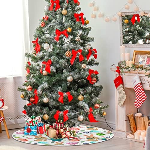 Ukras suknje za božićno drvce Alaza, mali mini suknja od minijskog drveta 35,4 inča sa zečjim jajima za ukrasi za uskršnje blagdanske