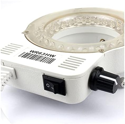 Komplet pribora za mikroskop za odrasle osobe s prstenastim osvjetljenjem 0- podesiva svjetiljka Podesiva 144 led mini teleskopska
