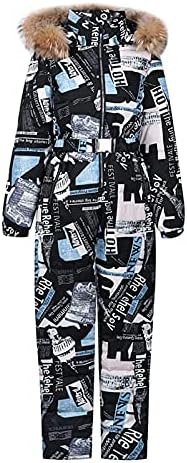 Veličina 30 Majica Sportski kombinezon debelo skijaško odijelo Na otvorenom s kapuljačom s pamučnom podstavom bluza s cvjetnim printom