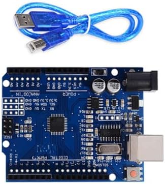 Uno R3 ploča Atmega328p s USB kabelom za Arduino - kompatibilan s Arduino Uno R3 Mega 2560 Nano Robot za Arduino IDE AVR MCU učenik