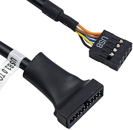 Priključak Duttek USB 3.0 s USB 2.0 kabel ac adapter matična ploča USB 3.0 s USB 2.0, 19-pinski priključak USB3.0 do 9-kontaktnom priključak
