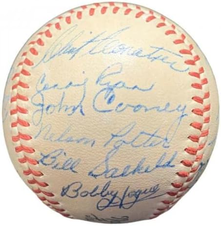 1948. Boston Braves potpisao je bejzbol onl lopte NL Champs Billy Southworth PSA/DNK - Autografirani bejzbol