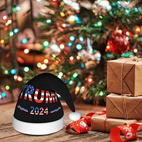 Trump 2024. vratit će Ameriku Božićni šešir Muška Ženska kapa Uniseks svečani šešir za blagdanske zabave