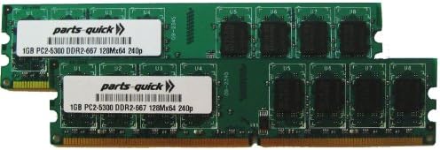 2GB KIT 2 X 1GB DDR2 Memorija za Lenovo ThinkCentre M52 M55 M55E M55P M57 M57P M57E M58E PC2-5300 240 PIN 667MHz DIMM RAM