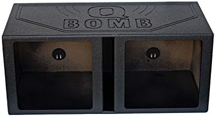 Qpower qbomb15vsq qbomb 15 -inčni središnji ventirani dvostruki preneseni subwoofer kućište kutije zvučnika za audio zvučni sustavi,