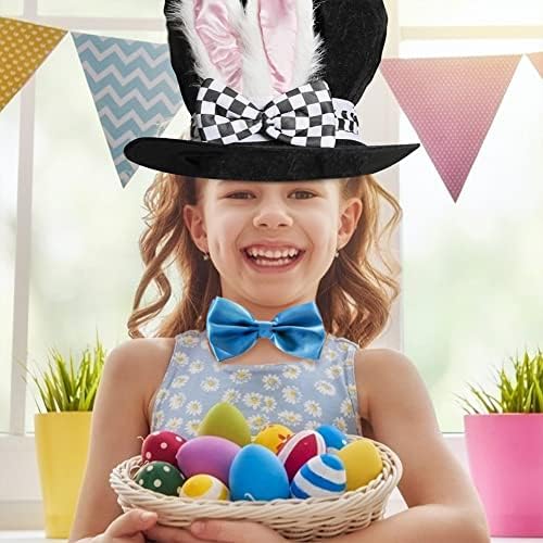; Šešir od zečjeg uha, zečji šešir, kostim za ukrašavanje uskrsne zabave, pribor za božićne zabave, maštoviti šešir za ukrašavanje