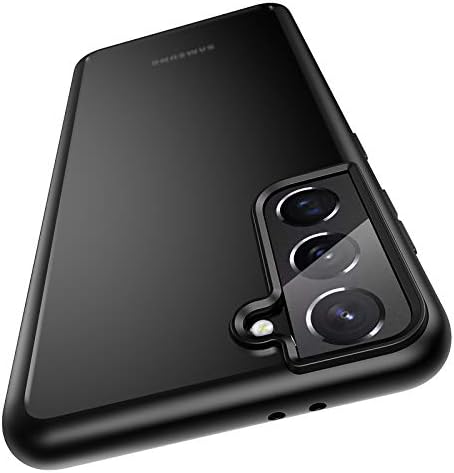 MeiFigno kompatibilan za slučaj Samsung Galaxy S21, [Transclent & Silky Touch] [Testiran vojni razred] Matte tvrdo računalo s mekim