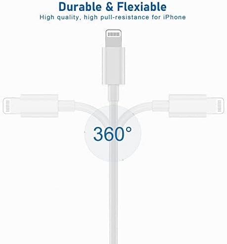 USB C to Lightning Cable [Apple MFI certificiran] 4Pack 10ft iPhone kabel za brzi punjač kompatibilan iPhone 14/14 pro/14pro max/13/13