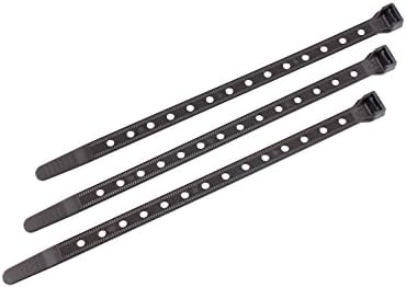 Southwire CT1190100 11-inčne teške kablovske kravate, jak test od 90 lb, univerzalni laki zip, crni
