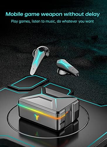 97 nove 5.1-inčne Slušalice s bežičnim punjačem 97 vodootporne Stereo slušalice u uhu s glasovnim aktiviranjem za igranje igara bez
