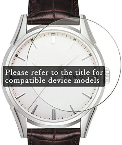 Synvy [3 paket] Zaslon zaslona, ​​kompatibilan sa Seiko SBPY119 TPU Film Smartwatch Smart Watch Stratetors [Ne ublaženo staklo]