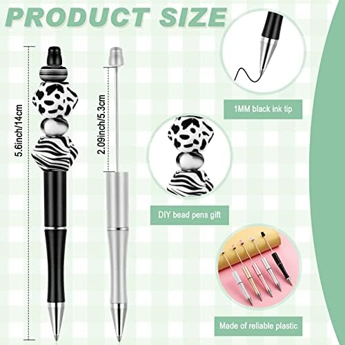 Crtiin 50 PCS plastične olovke olovke za olovku za olovku za olovku s olovkama za olovke za kuglice DIY olovke za DIY izradu pribora