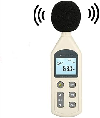 Ximulizi digitalni mjerač razine zvuka 30-130db mjerni instrument za mjerenje decibela za praćenje zapisnika za tvornički ured restoran