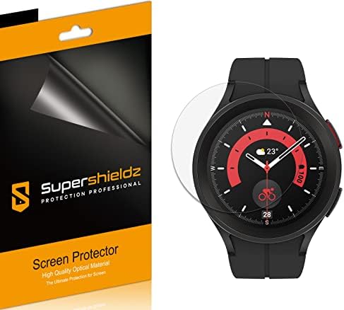 Supershieldz dizajniran za Samsung Galaxy Watch 5 Pro Screen Protector, Visoka definicija Clear Shield